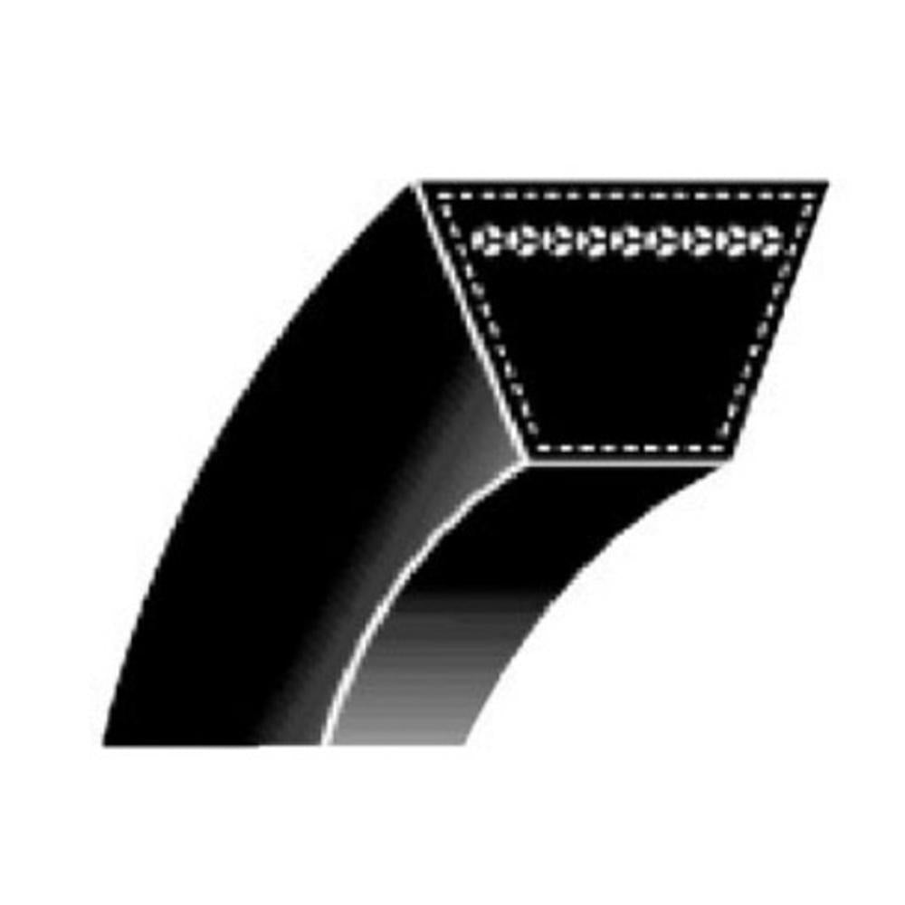 K26324 7/8" x 127" Classical V-Belt with 17/32" Depth & 7/8" Top Width C123