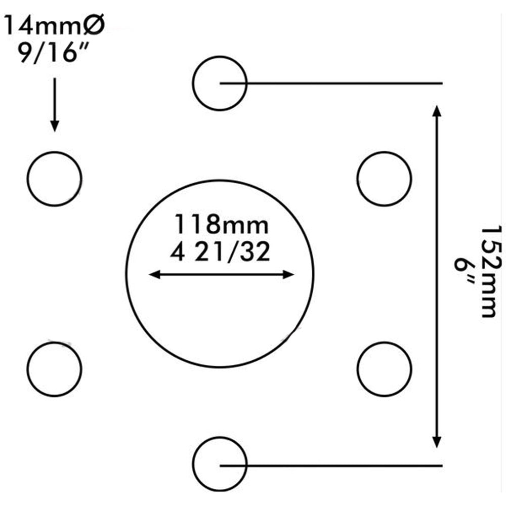 Front Wheel Rim 5.5" x 18" Fits Massey Ferguson Replaces 1861319M91