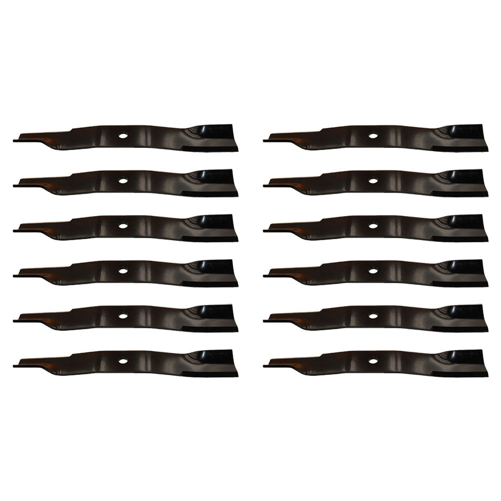 Qty 12: Finishing Mower Blade
 Fits Kubota Replaces K5617-34330