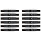 Qty 12: Finishing Mower Blade
 Fits Kubota Replaces K5617-34330