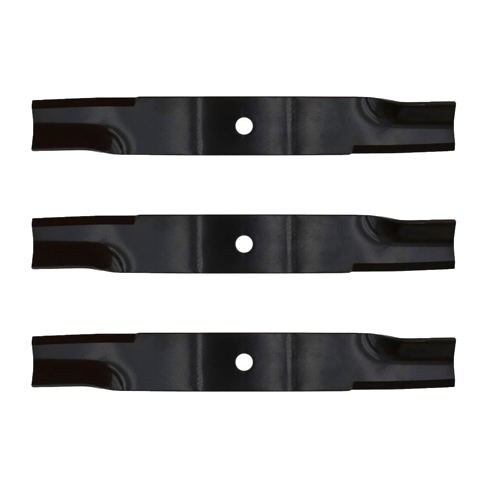 Set of 3 Mower blades Fits Kubota ZG23, ZG127E, ZG127S, ZG2354, Z125