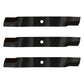K5617-97530 Qty 3: Finishing Mower Blades Fits Kubota Replaces K5617-34330