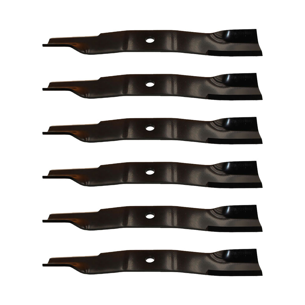 (6) Heavy-Duty Mower Blades Fits Kubota 54" Decks, K5617-34330 K561734330 23