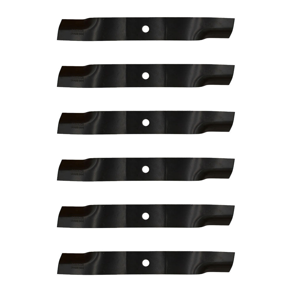 Six(6) Blades Fits Kubota Mower 54" K5617-34330 ZG23 Z125E Z125S ZG127 ZG2354 ZG