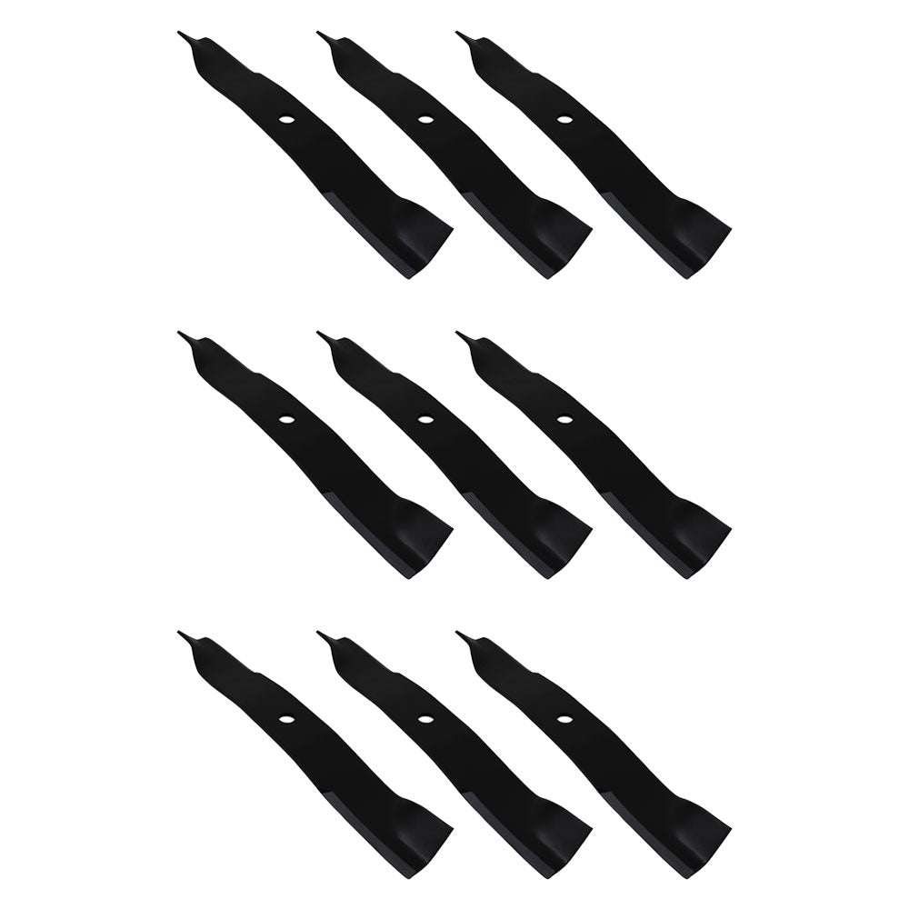 Nine (9) Blades Fits Kubota Mower 54" K5617-34330 ZG23 Z125E Z125S ZG127 ZG2354