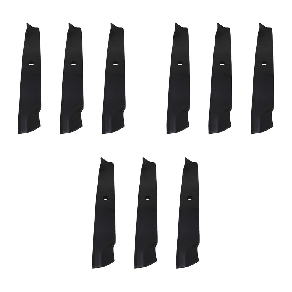 9 Heavy Duty Mower Blades k561734330 Fits Kubota 54" Lawn Tractor Decks 23ZG