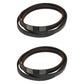 Qty. 2: Heavy Duty Mower Deck Belt
 Fits Kubota Replaces K5647-34710
