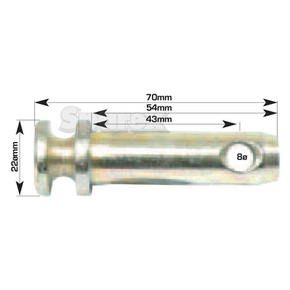 K903399 Linkage Pin for David Brown 770 780 885 1190 1194 850 880 950 990