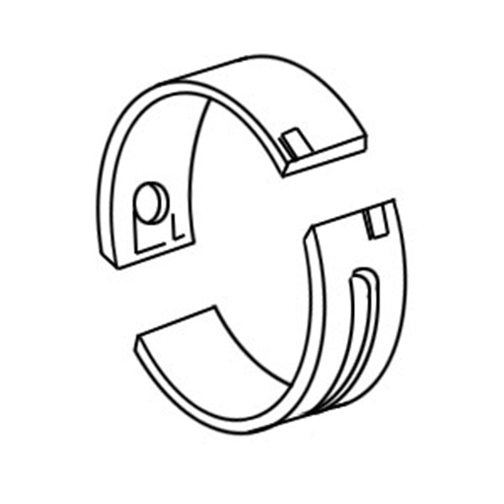 K928554 New Main Bearing Set (3) Fits Case-IH Tractor Models 990 995 996 +