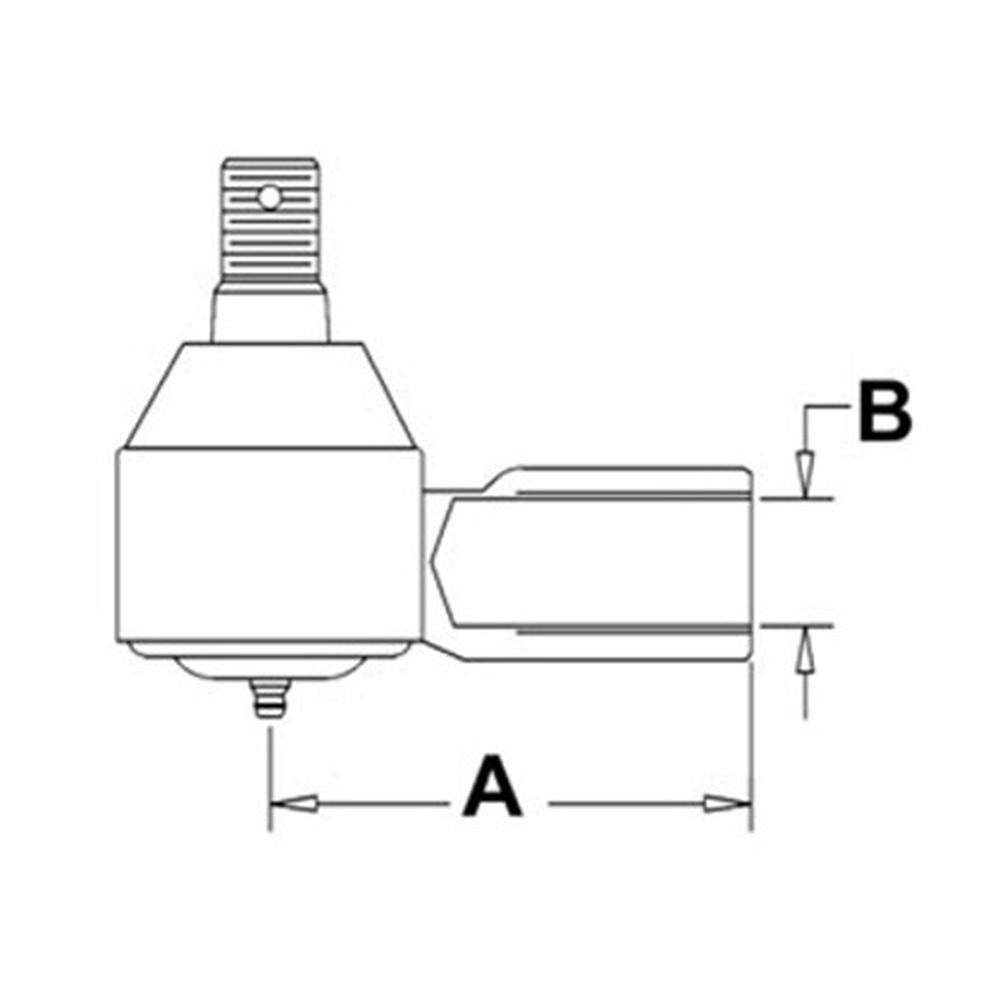 S.71261 Tie Rod, Length: 73mm Fits David Brown