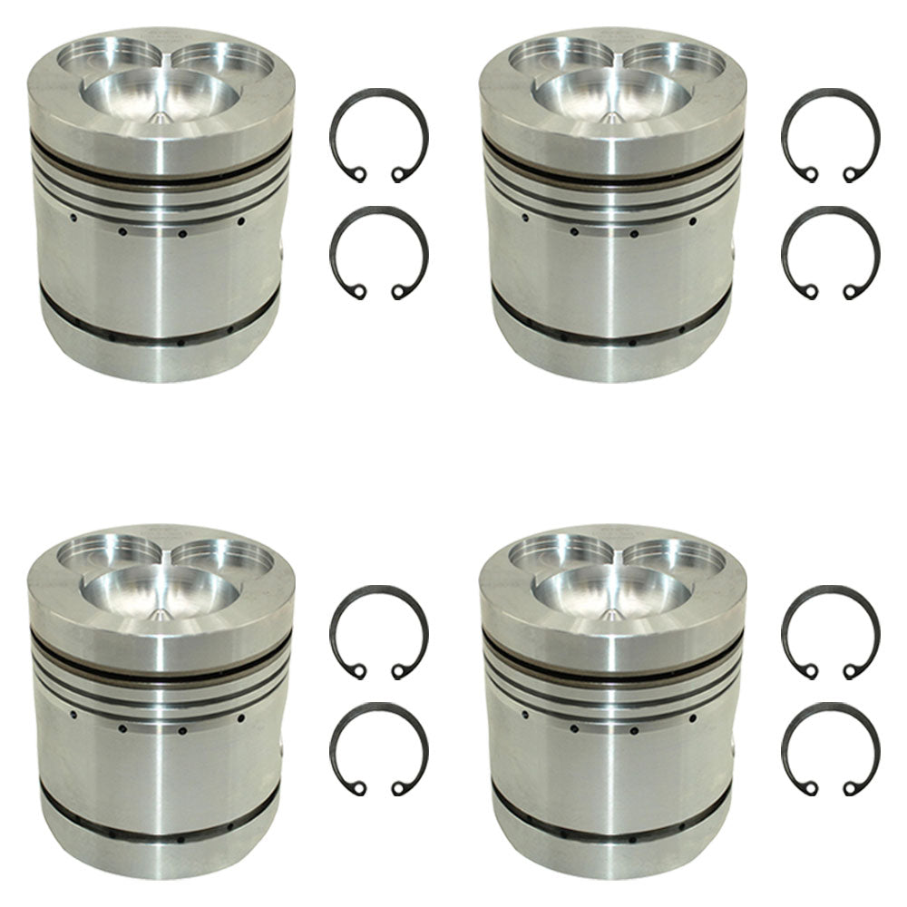 K946354 Four Pistons K206974 Fits David Brown AD6/55 Tractor Engines AD4/55T