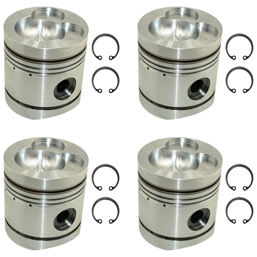 Qty 4: Piston Fits David Brown Replaces K206974
