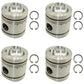 Qty 4: Piston Fits David Brown Replaces K206974