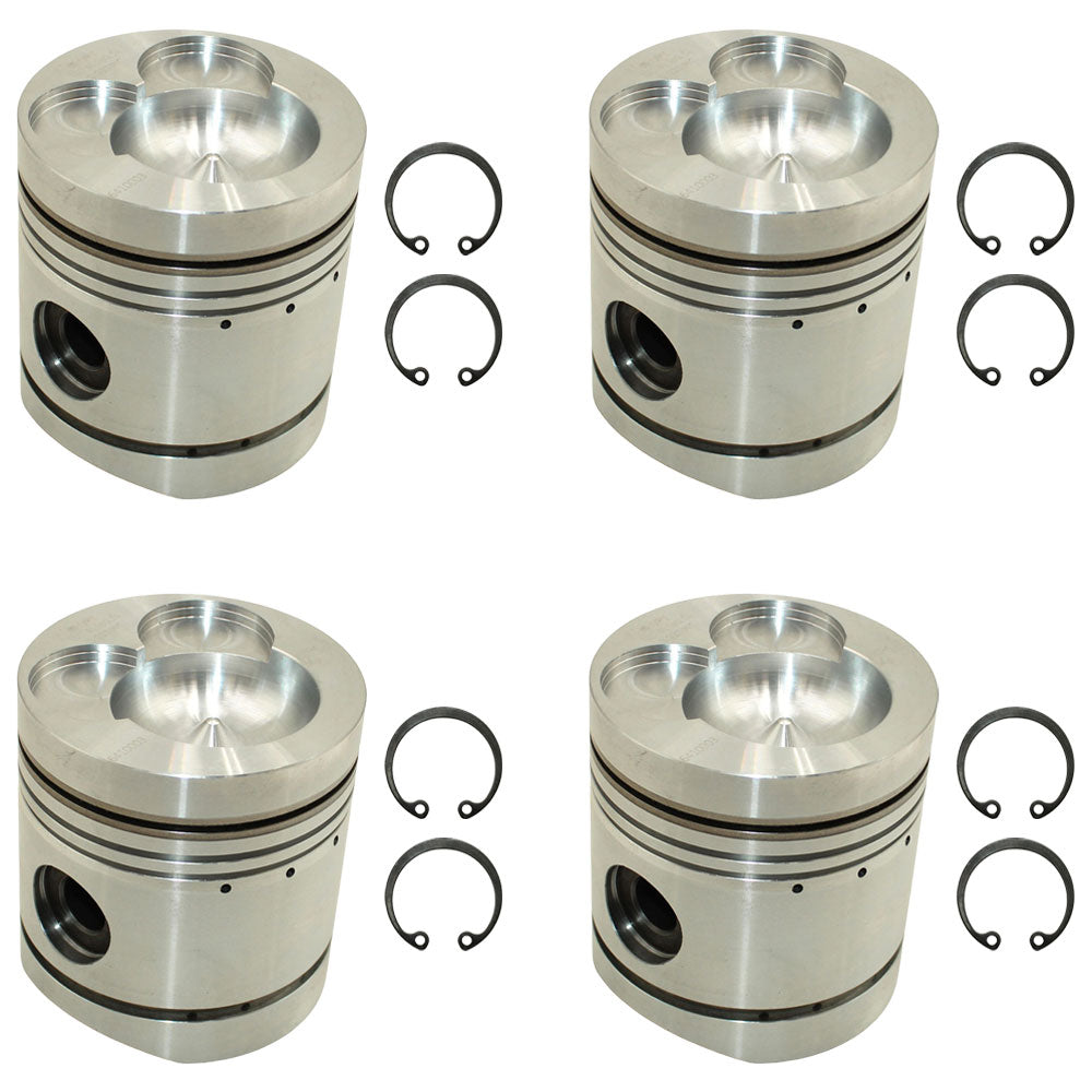 K946354 Four Pistons K206974 Fits David Brown AD6/55 Tractor Engines AD4/55T