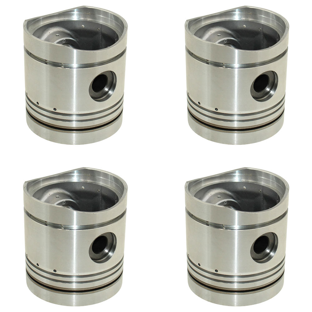 K946354 Four Pistons K206974 Fits David Brown AD6/55 Tractor Engines AD4/55T