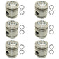 Qty 6: Piston Fits David Brown Replaces K206974