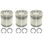 Three 4.40" Standard Pistons K261707 For David Brown Tractors 770 990
