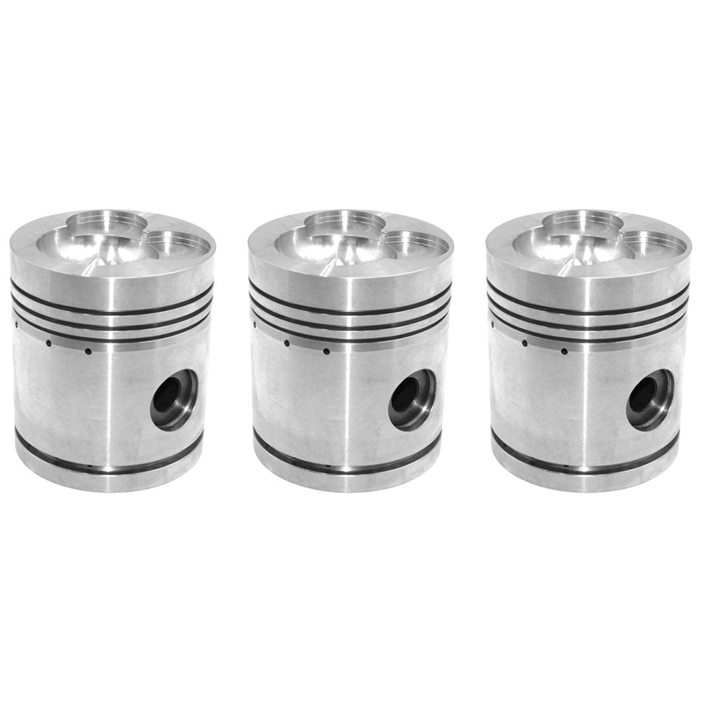 Three 4.40" Standard Pistons K261707 For David Brown Tractors 770 990