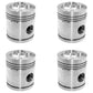 Four 4.40" Standard Pistons K261707 For David Brown Tractors 770 990