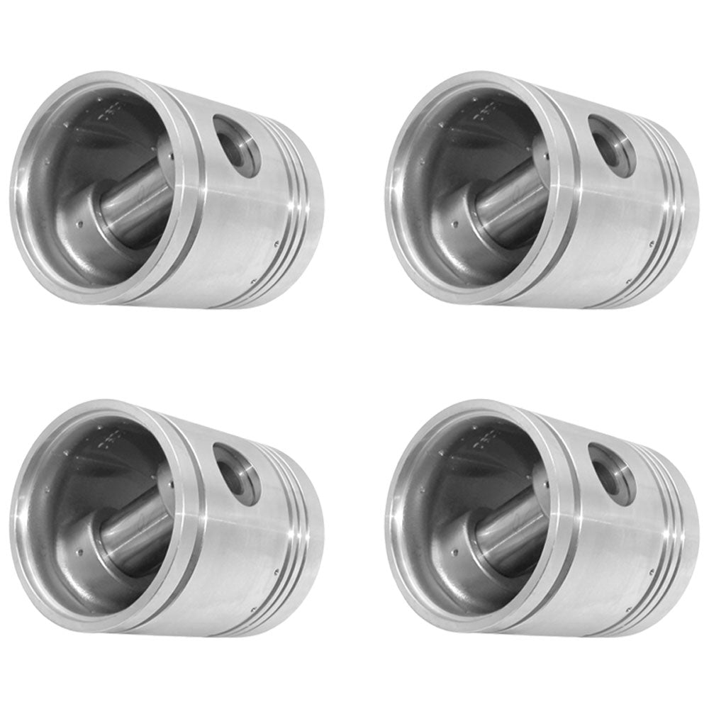 Four 4.40" Standard Pistons K261707 For David Brown Tractors 770 990