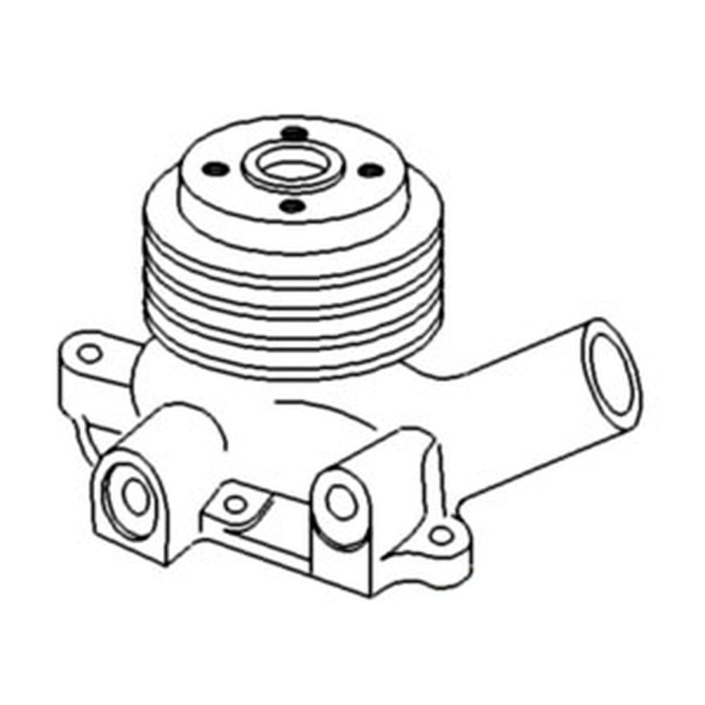 K952714 Water Pump Fits Case IH Fits International Harvester Tractors 885 380CK
