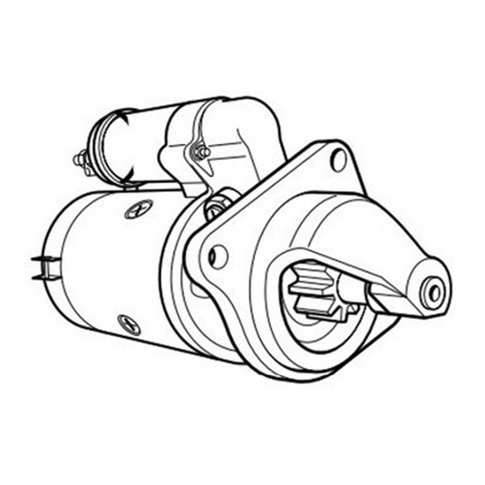 STARTER for DAVID BROWN 770, 780, 880 TRACTORS -K957341-