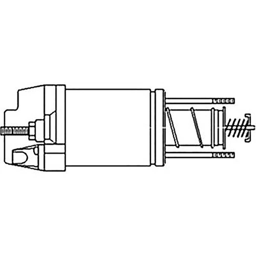 Starter Solenoid - Fits Lucas Style - 12 Volt - 4 Terminal Fits Case Fits Massey