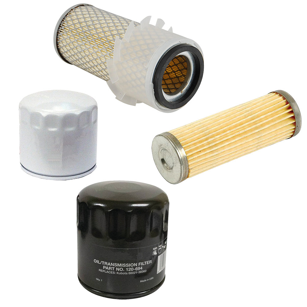 10450-055710 Service Filter Kit Fits Kubota AD70 B1500 B1550 B1550 HST B1550D