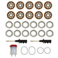 Brake Plate Set with Master Cylinder and Reservoir Fits JCB Replaces 126-00200