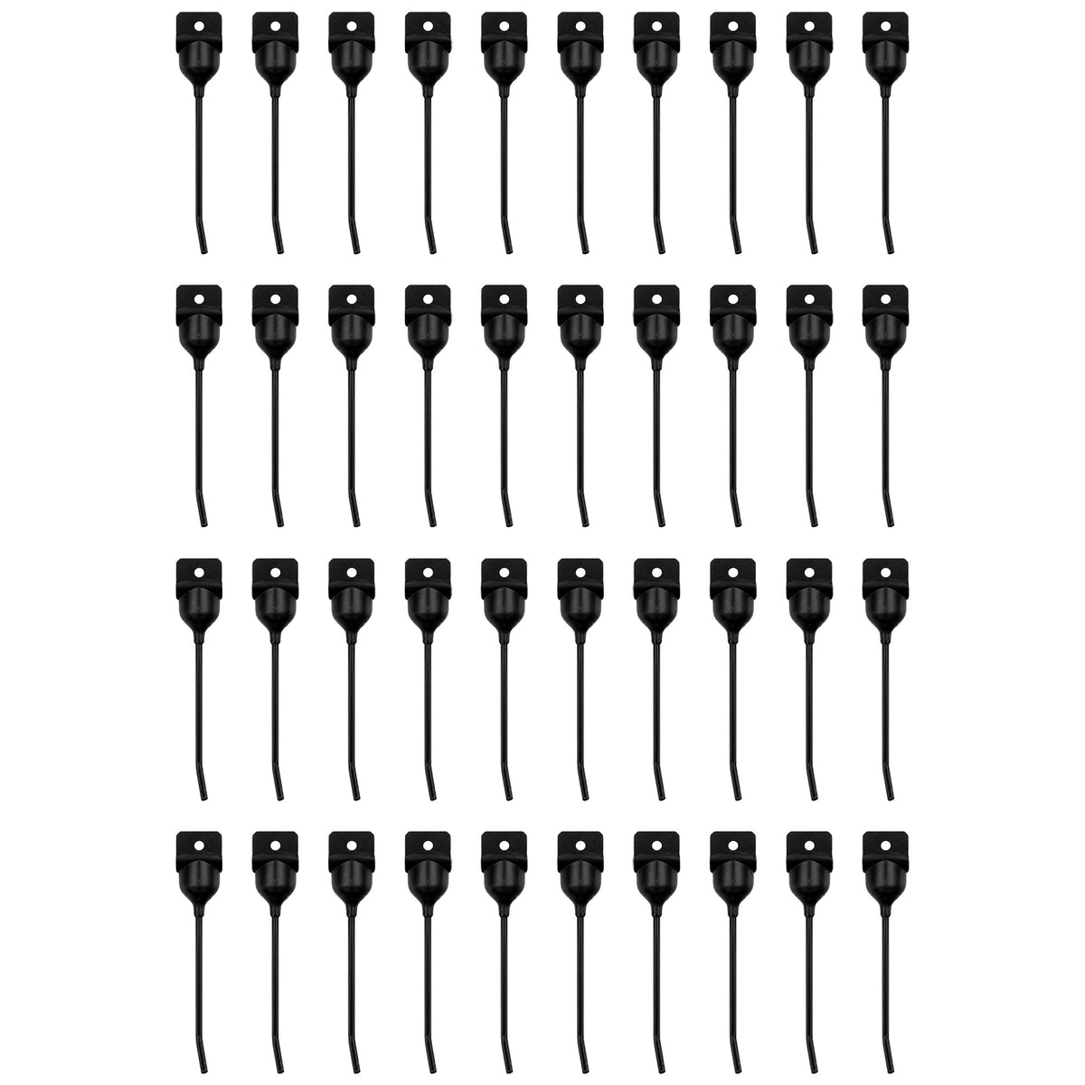 Qty 40:  Rubber Mount Rake Tooth  Fits John Deere Replaces 96R4