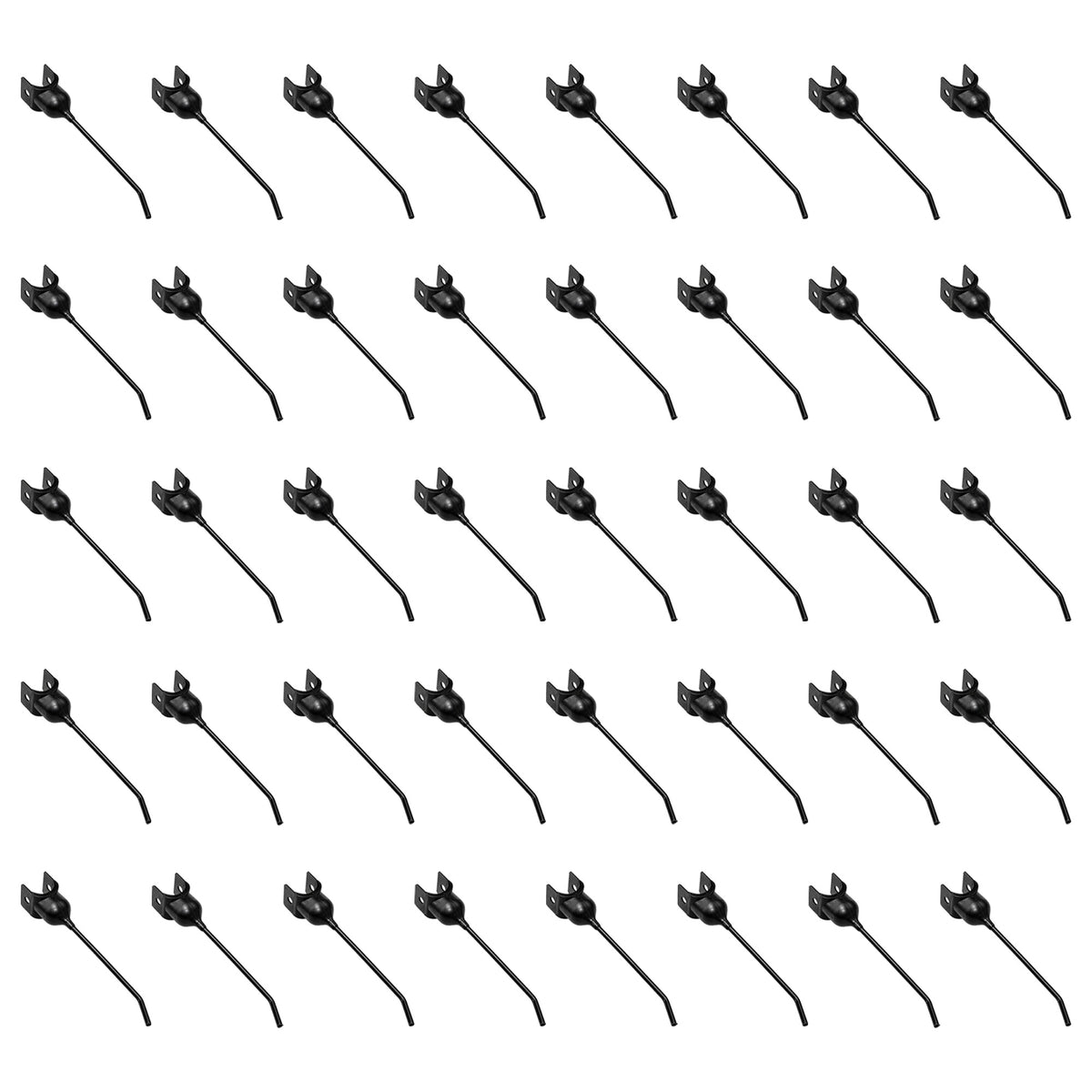 Qty 40:  Rubber Mount Rake Tooth  Fits John Deere Replaces 96R4