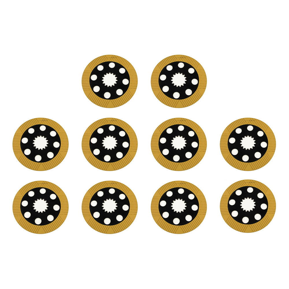 10 BRAKE FRICTION PLATES Fits JCB 214E 2CX 2CXL 2DX 3C 3CN 3CX 4 CONTRACTOR