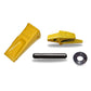 Excavator Bucket Adapter & Standard Dirt Tooth w/ Pin 3G6304 1U3302 1.25" Lip