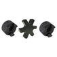 L095 ( 1" to 1" ) L-Jaw Coupling Set & Rubber Spider Coupler LO95 L095-F L095NBR