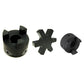 L095 ( 5/8" to 1" ) L-Jaw Coupling Set w/ Rubber Spider Coupler LO95