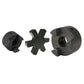 L095 ( 7/8" to 1" ) L-Jaw Coupling Set with Rubber Spider Coupler LO95 L095NBR