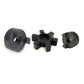 L100 L-Jaw Coupler Set Includes 5/8" & 1 3/8" Couplers & Rubber Insert