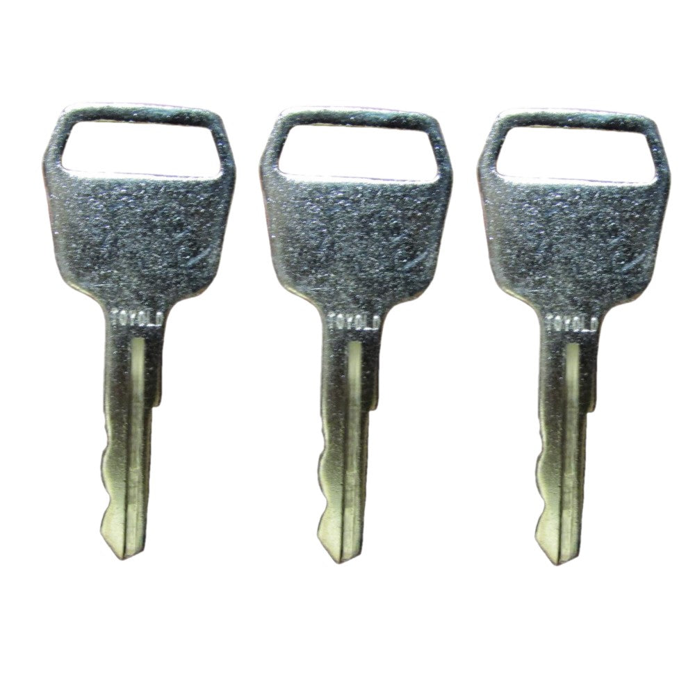 (6) TOYOLD Forklift Keys TOYOLD Forklift Key Fits Toyota Forklifts Free Shipping