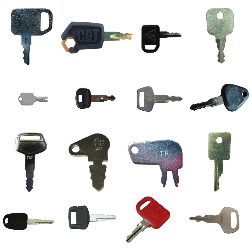 KM31166P 18 Pc. Key Set Fits Komatsu