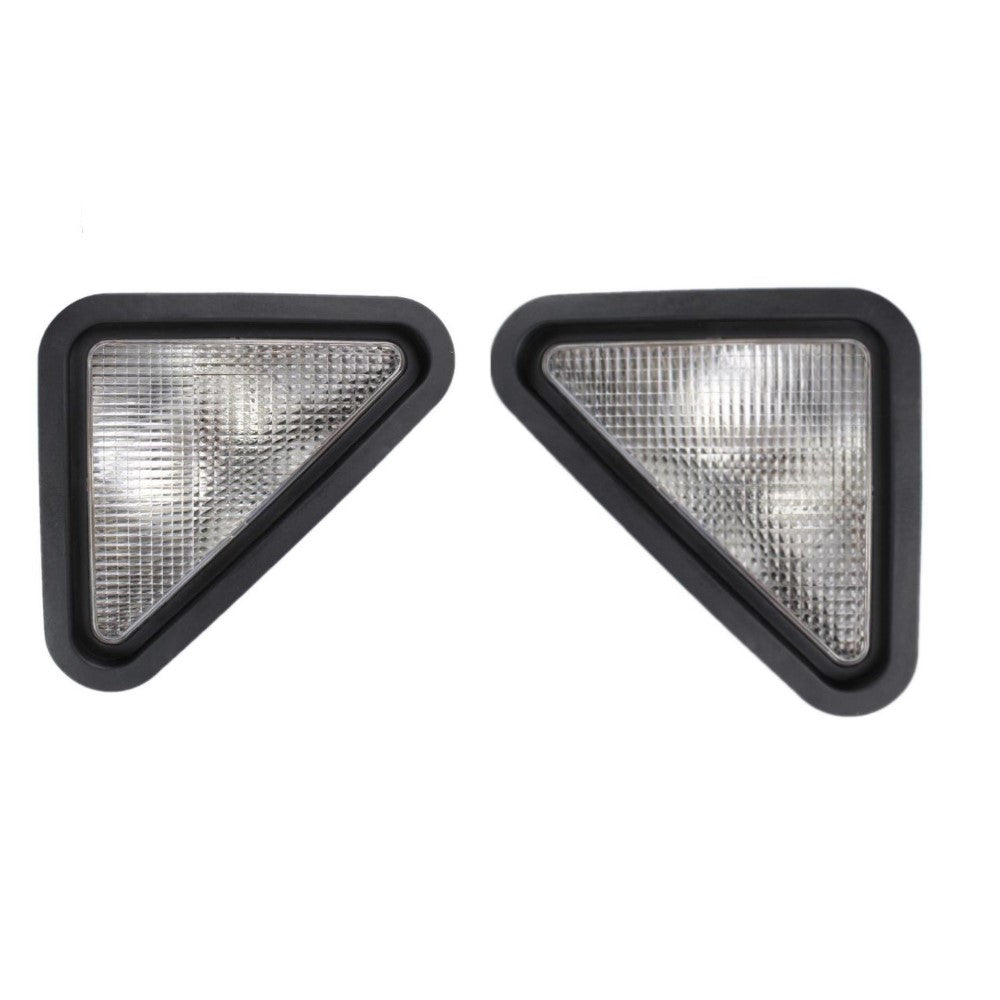 LED Headlight Kit - RH and LH Lamps Flood Beam Fits Bobcat 763 T190 773 753