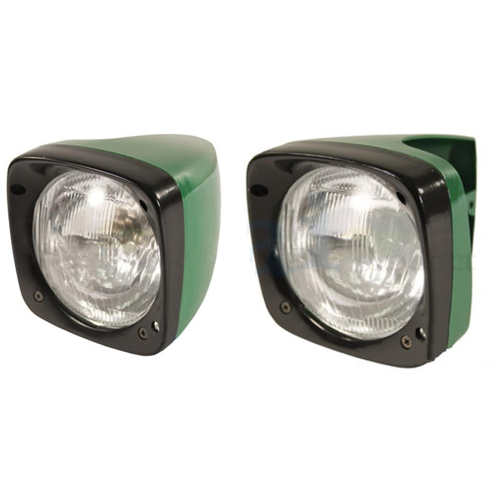 RH & LH Headlight  Fits John Deere Replaces DE13523