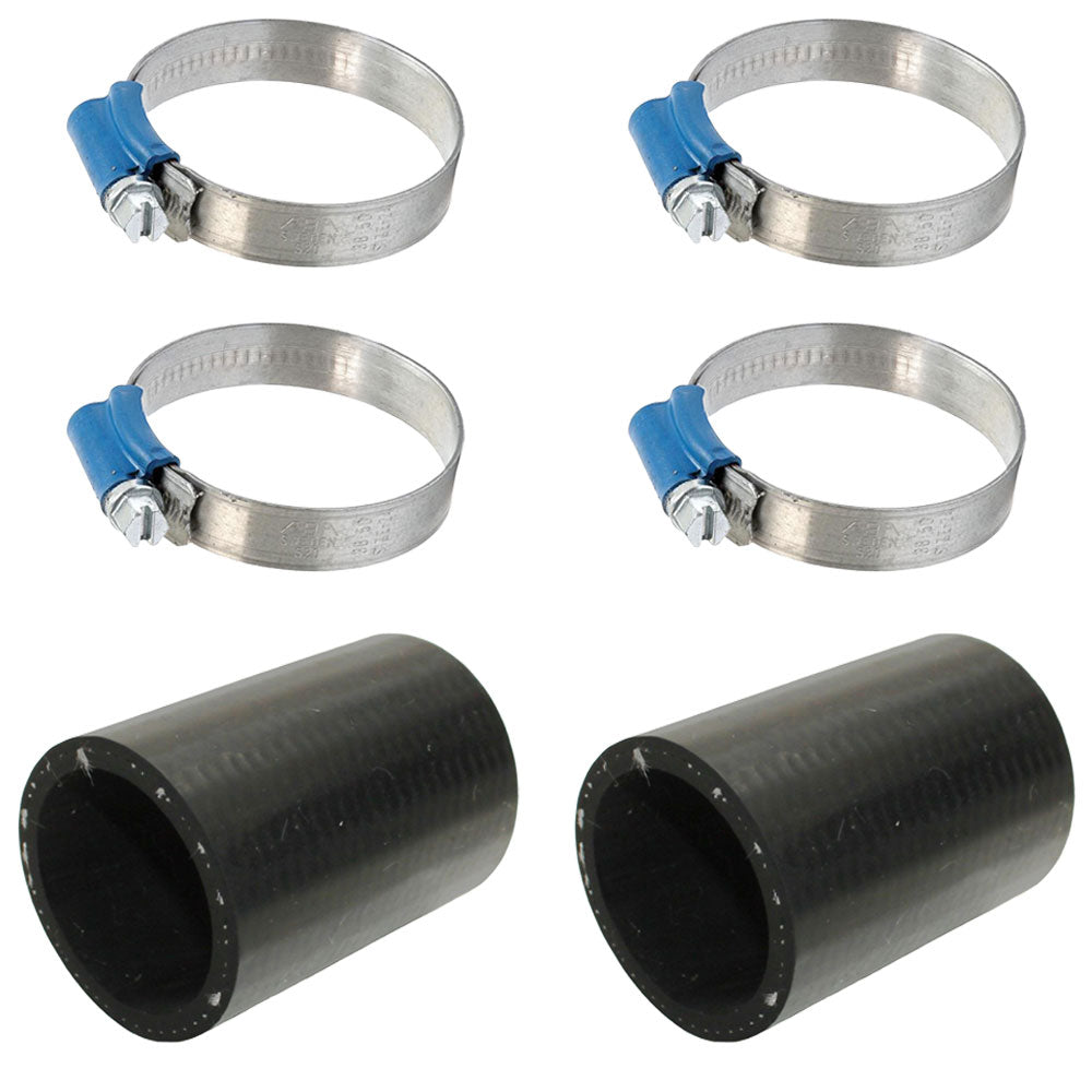(2) Air Cleaner Hoses with (4) Hose Clamps  Fits Farmall Replaces 11B53