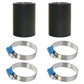 (2) Air Cleaner Hoses with (4) Hose Clamps  Fits Ford/New Holland