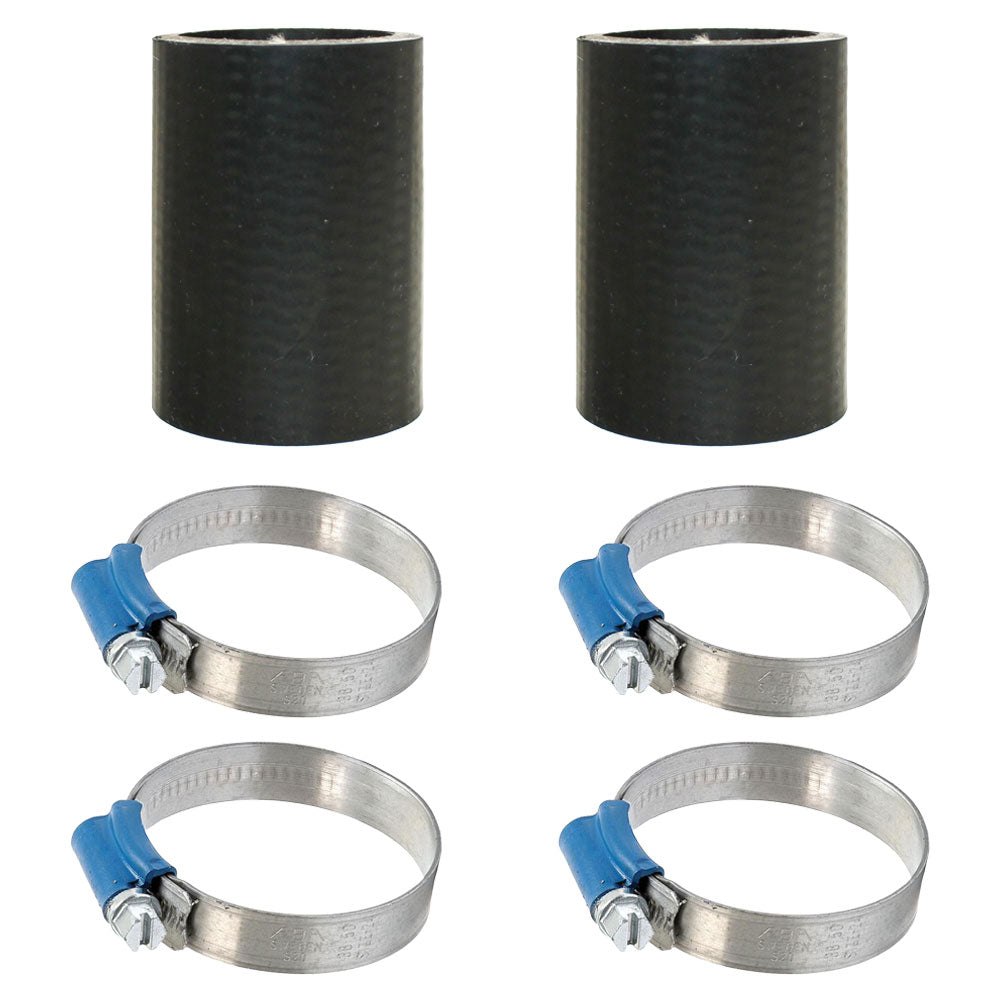 (2) Air Cleaner Hoses with (4) Hose Clamps  Fits Allis Chalmers Replaces 206996