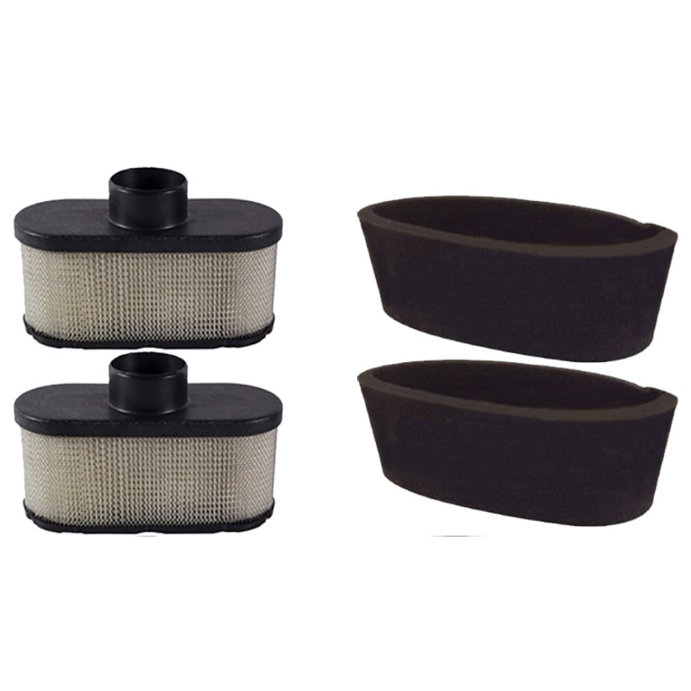 Qty 2: Air Filter & Pre-Filter Kit
 Fits Toro Replaces 120-7447