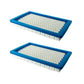Qty 2: Air Filter
 Fits Gravely Replaces 21535900
