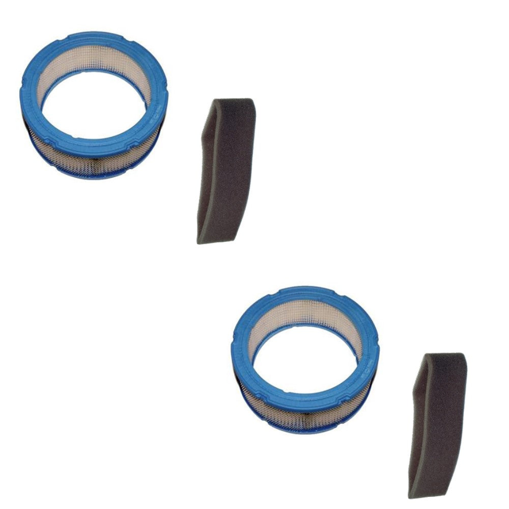 Set of (2) Air Filter & (2) Pre-Filter
 Fits Briggs & Stratton Replaces 270998