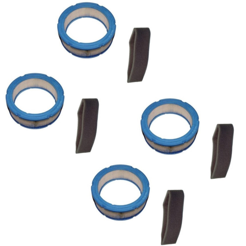 Qty 4: Air Filter & Pre-Filter
 Fits John Deere Replaces AM-38990