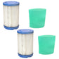 Qty 2: Air Filter & Pre-Filter
 Fits Huskee Replaces 4243