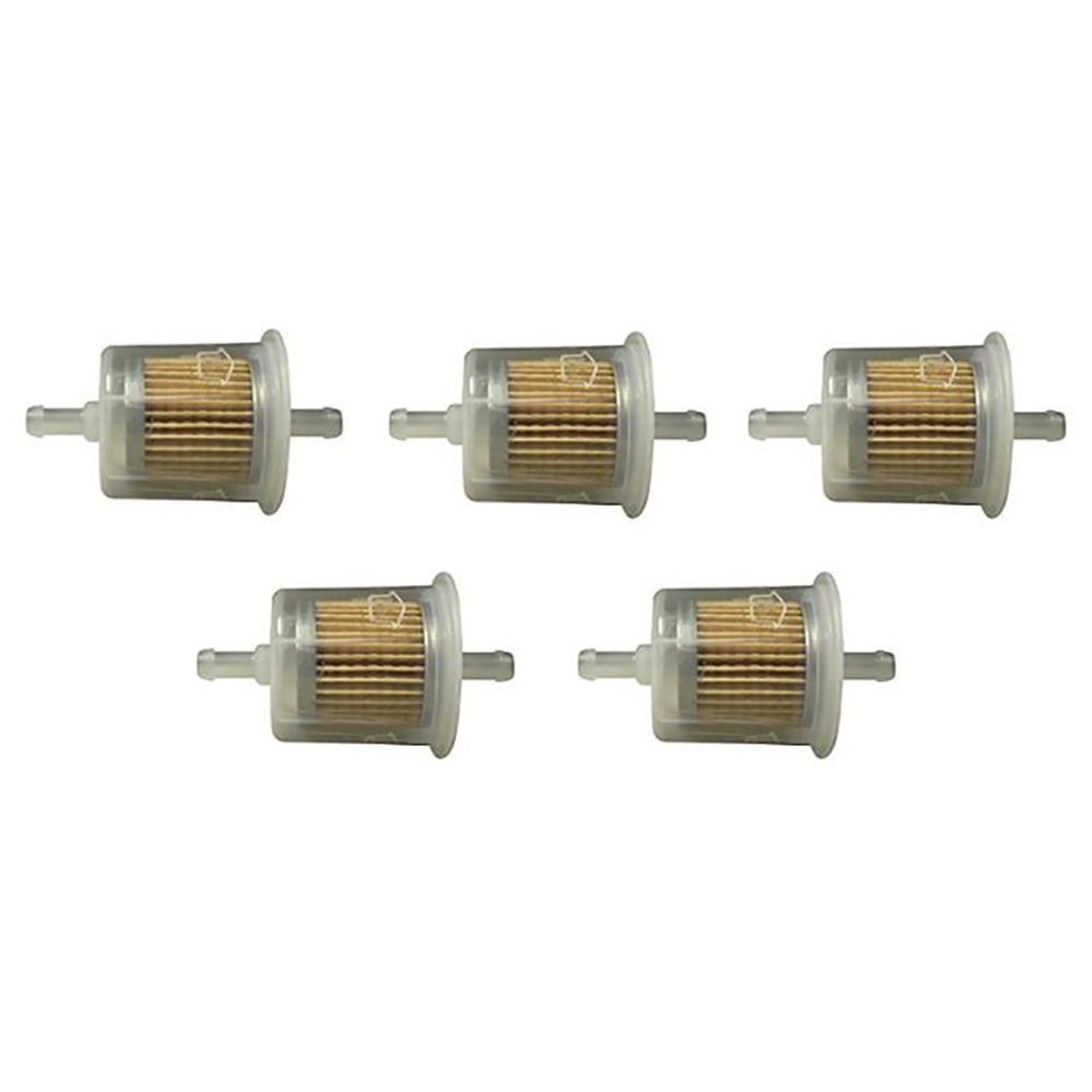 Five Fuel Filters 86002 Fits New Holland L120 L221 9611973 Fits JD MG9611973